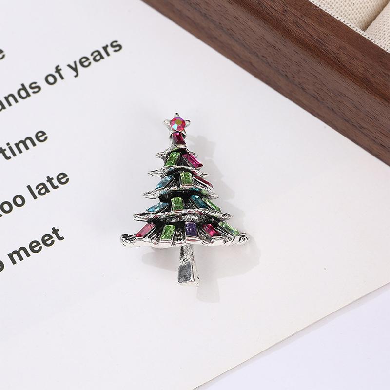 

Броши в виде рождественской елки для женщин, унисекс, булавки в виде растений, доступны разные цвета, аксессуары для праздничной вечеринки, подарки