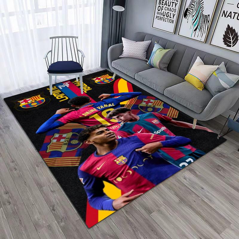 FC Barcelona's Lamine Yamal Young Player of the Year carpet is suitable for living room and bedroom doormats office balcony decorative carpet 9