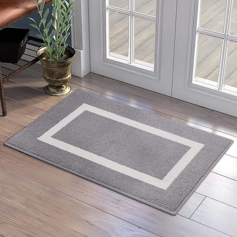 Tappetino Moderno Geometrico in Polipropilene Tappetino per Porta Tappetino per Porta Tappetino per Porta Tappetino per Ingresso Tappetino Antipolvere Tappetino Antiscivolo Tappeto per Soggiorno di Casa