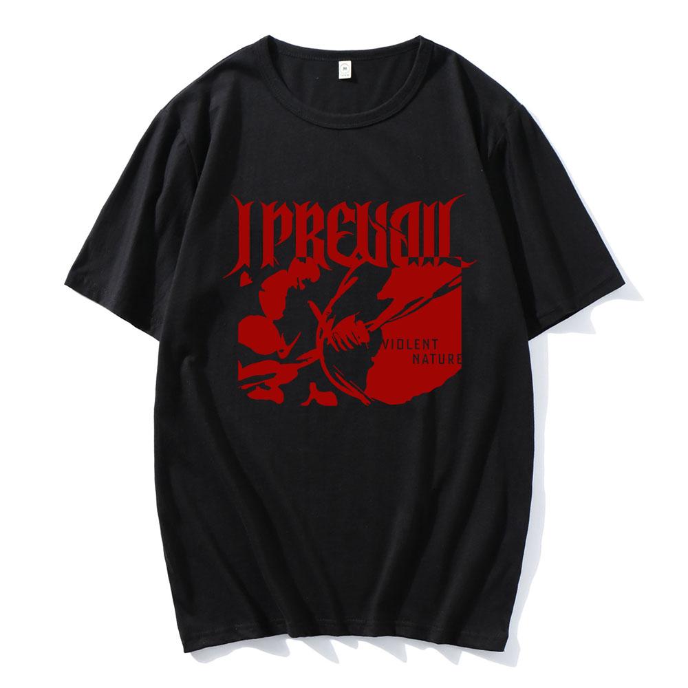 

VIOLENT SINGLE T-SHIRT I Prevail Rock Band Print Tshirts Short Sleeve Cotton Loose Male T Shirt Unisex Streetwear Graphic Tees XXL чёрный
