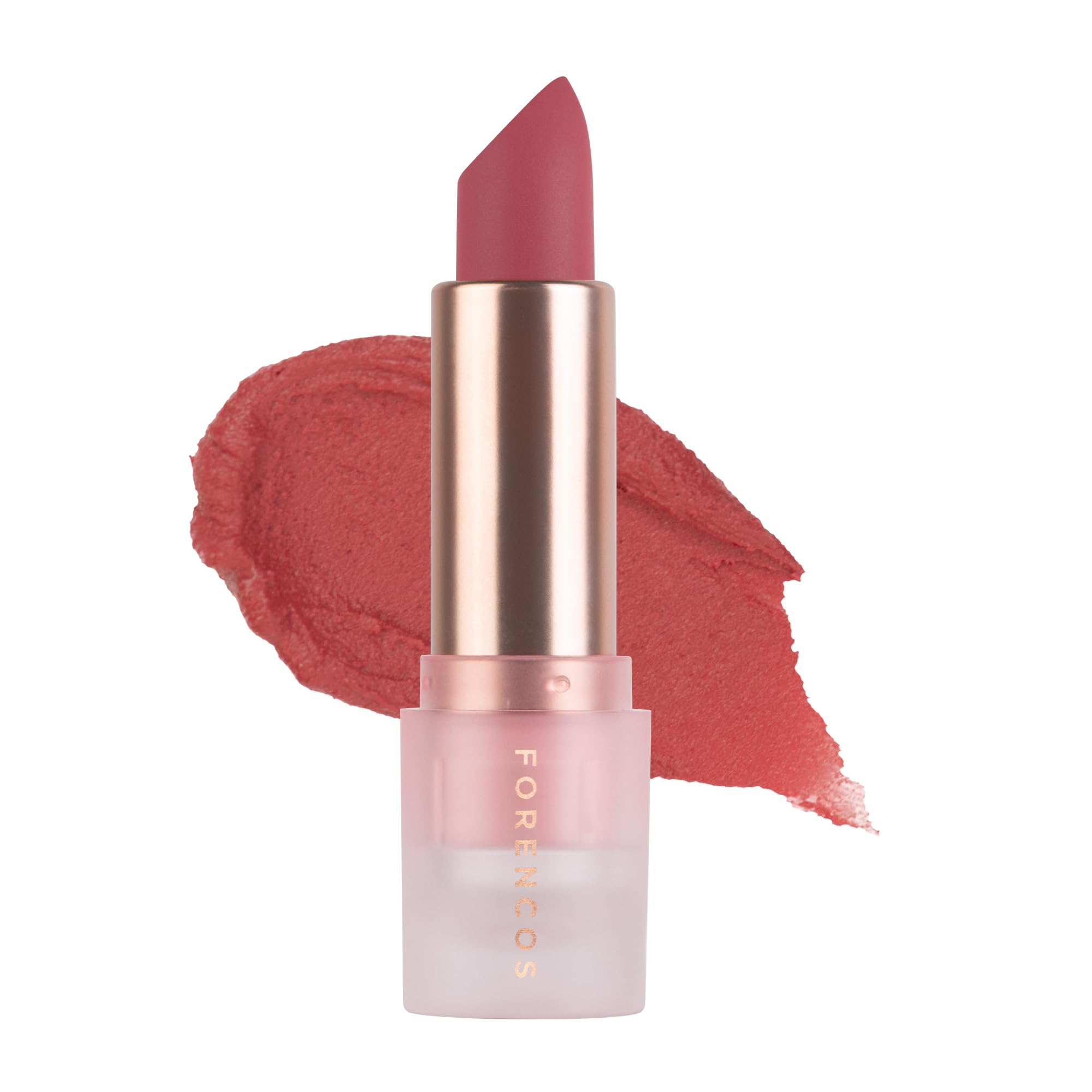 FORENCOS Alright Mood Chiffon Lipstick, 3.2g, Semi-Matte, Highly Moisturizing (03 Charming, Default)