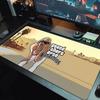 Adventure Large Size Mouse Pad Large Gaming Table Cushion Nonslip Laptop Tablet Big Mousepad Xxl Mat Mini Pc Playmat With Lock Edge