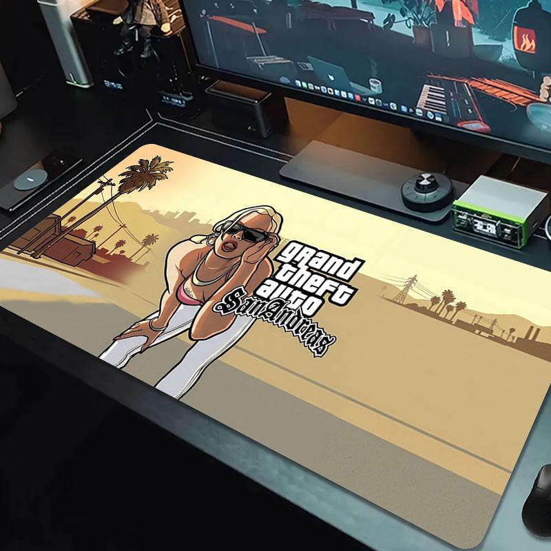 Adventure Large Size Mouse Pad Large Gaming Table Cushion Nonslip Laptop Tablet Big Mousepad Xxl Mat Mini Pc Playmat With Lock Edge