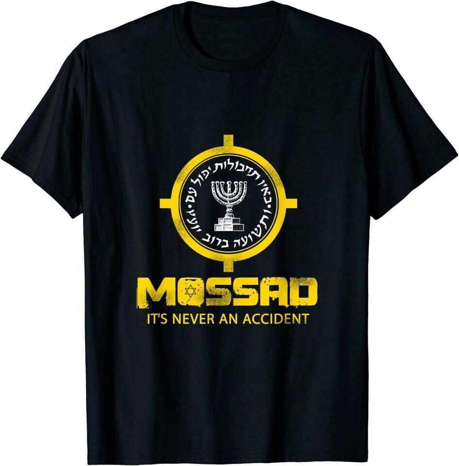T-Shirt NEU LIMITIERT Mossad IDF Es ist Nie Ein Zufall Israelischer Geheimdienst Geschenk T-Shirt