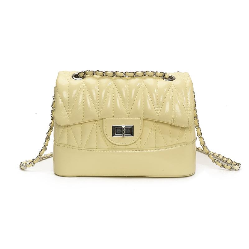 Large capacity bag women's bag 2025 new diamond embroidery thread chain bag bag lock fashionable foreign style shoulder messenger bag