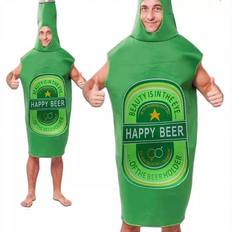 Eye-catching Cartoon Beer Bottle Costume For Adult Nightclub Promotions And Shows