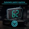 Car HUD GPS Head Up Display Digital Speedometer Universal Smart Overspeed Alarm Speed Meter For All Cars Electronic Accessories