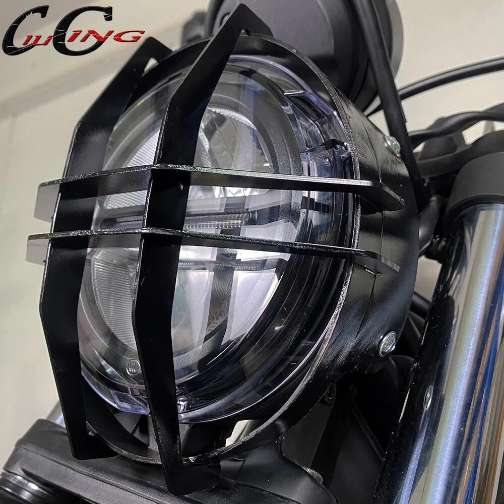 For Honda CL300 CL250 CL500 CL 300 CL 500 CL 250 2023 New Motorcycle Headlight Head Light Guard Protector Cover Protection Grill