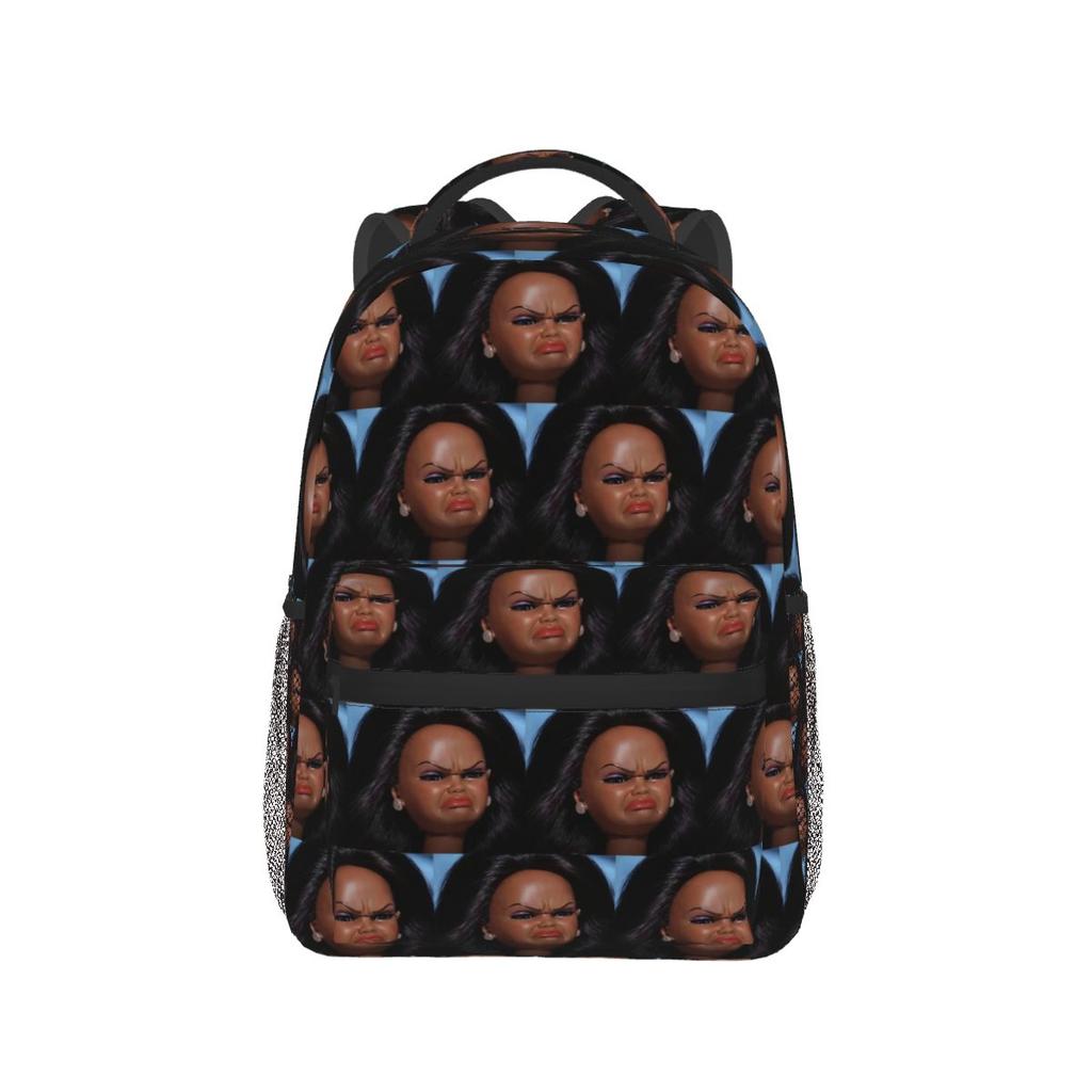 Disgusting Doll Face Meme Printed Backpack Student Boys Girls BookBag Kids School Bag Laptop Shoulder Bags for Men Women