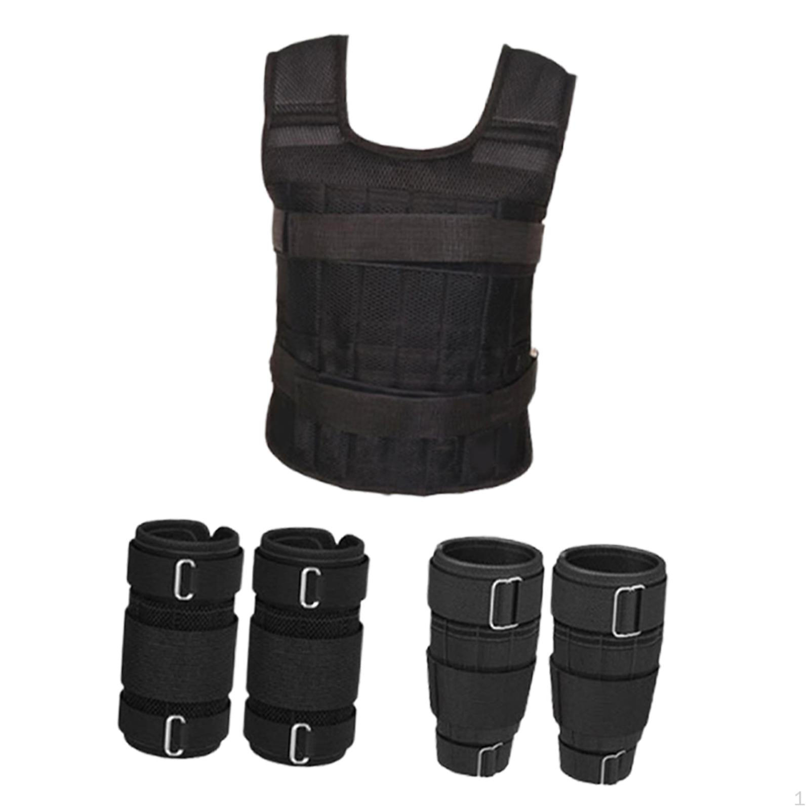 

Жилет-утяжелитель Утяжеленная куртка Спортивная силовая тренировка Тренажерный зал Упражнение наращивание мышечной массы Бег для мужчин Load capacity 20 kg