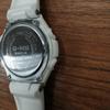 Used CASIO WHT/MSG-W100 GMS BABY-G G-SHOCK
