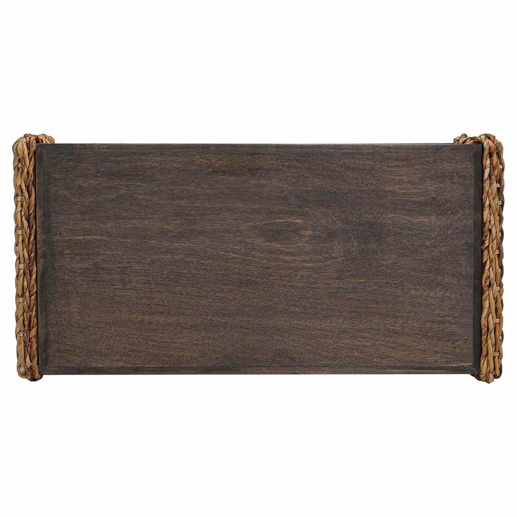 Coffee Table Natural 90 X 45 X 35 Cm Solid Mahogany Wood