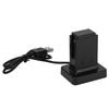 Dual Controller Charger Dock LED Indication Compatible Handle Charging Station with Type C Cable for Switch Joycon