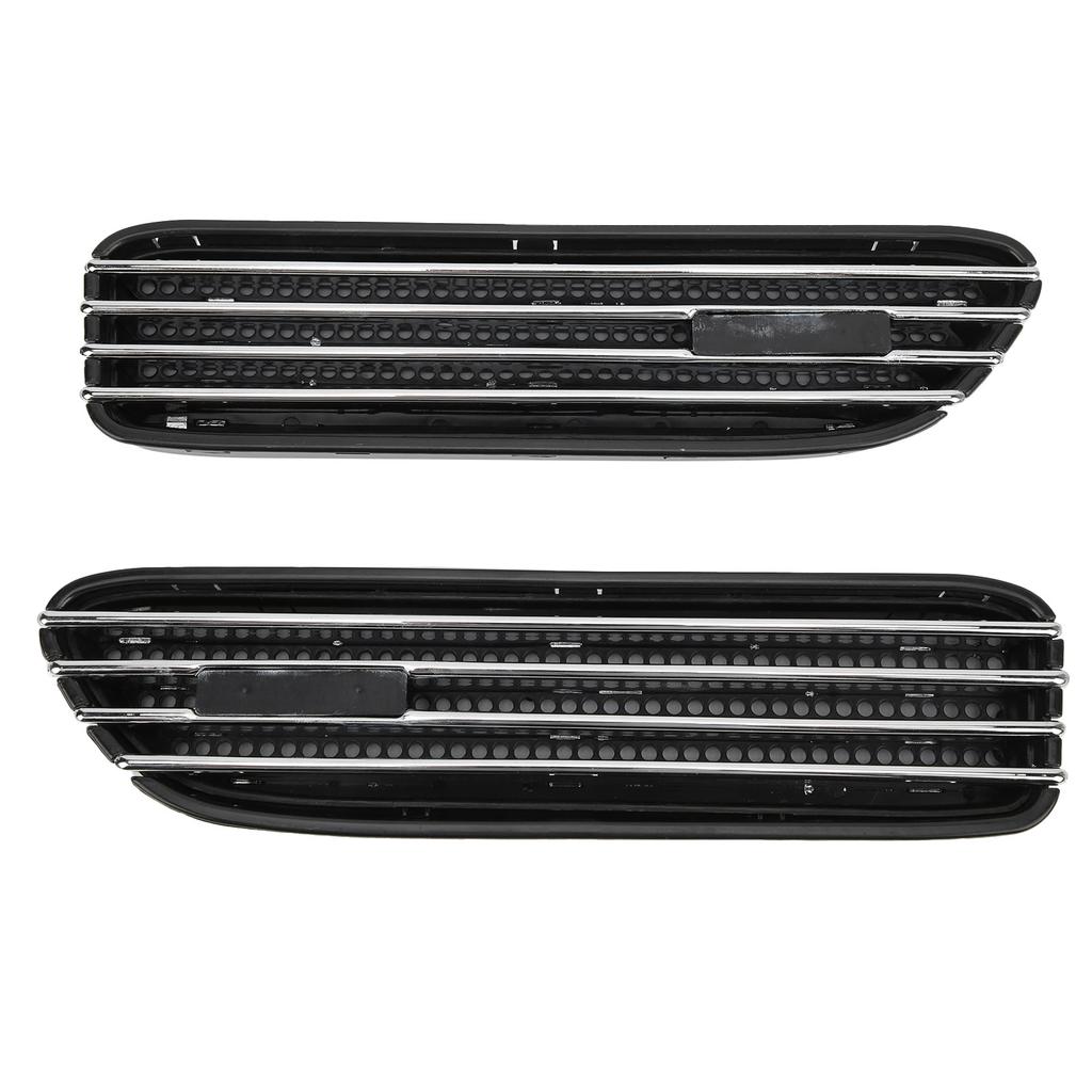 2PCS Side Vent Trim ABS for M Accessories Replacement for E46 Celsius E90 M3