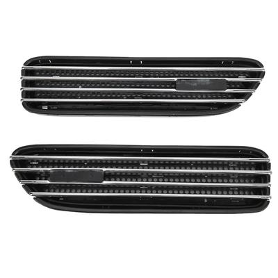 2PCS Side Air Vent Trim ABS for M Style Accessories Replacement for E46 E90 M3Electroplate