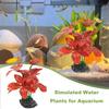 Yousheng Fish Tank Simulated Water Plants Aquarium Decoration Realistic Fish Tank Landscaping Seaweed Ornament for DIY Fish Tank Decor