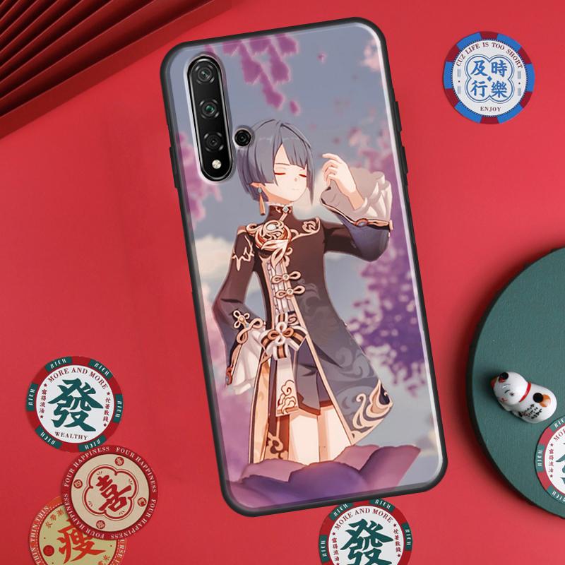Genshin Impact Xingqiu For Huawei P60 Pro P30 P40 Lite Nova Y61 Y91 Y90 Y70 Y60 Y72 12s 12i 11i 7i 8i 9 10 SE Case