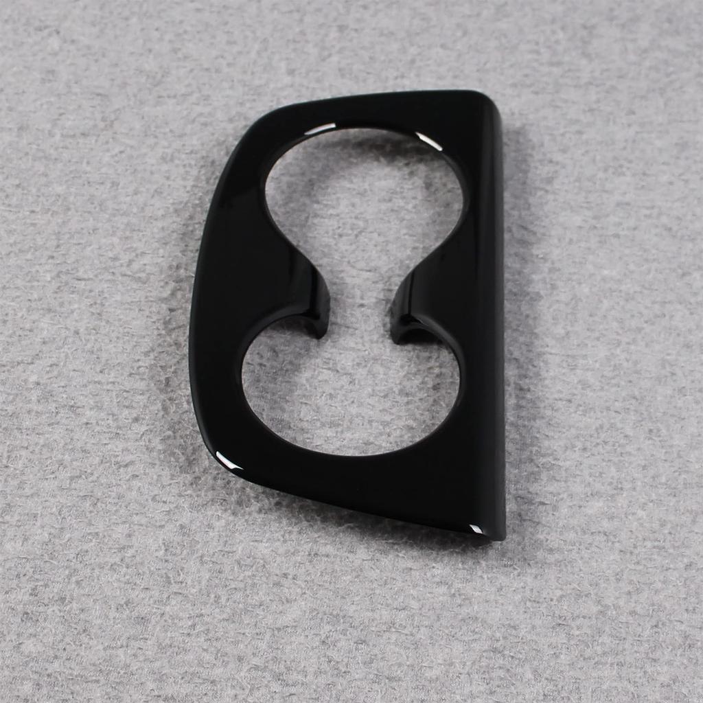 RUIQ Nissan New Serena C28 Series Dedicated Interior Rear Seat Side Drink Holder Cover Garnish (Piano Black)