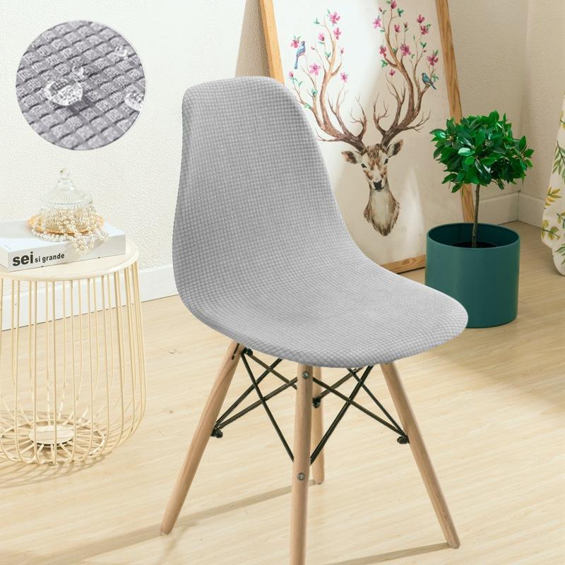 

Чехол на стул Eames Водонепроницаемый чехол на стул Эластичный чехол на сиденье Высококачественный ресторанный эластичный чехол на стул Universal (130g) светло-серый