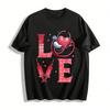 Nurse Themed LOVE Print Casual T-Shirt For Medical Staff Pure Cotton T-shirt