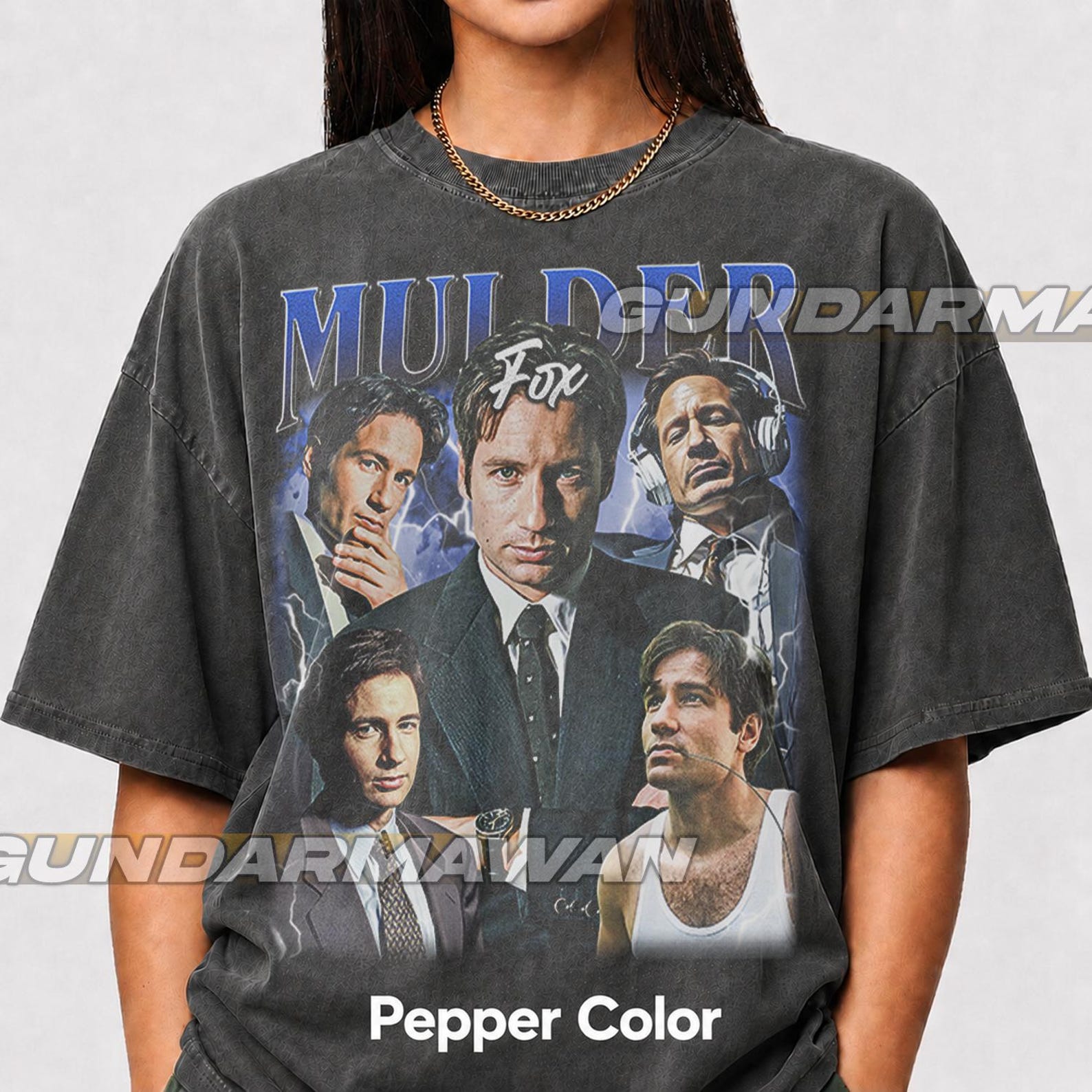 Limited Fox Mulder Vintage T-Shirt, Gift For Woman and Man Unisex T-Shirt | Timnas FD M