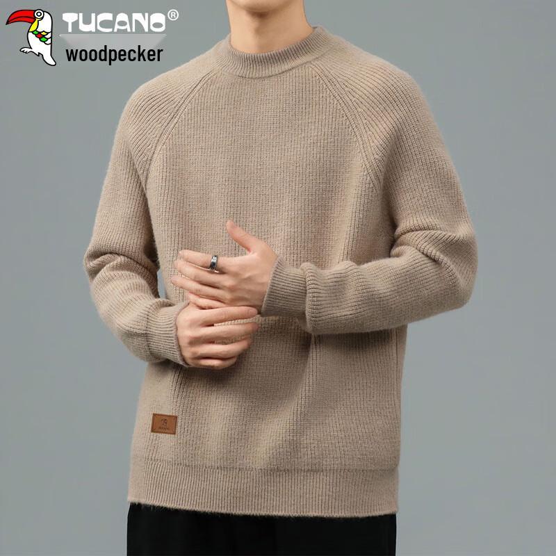 Tucano Men's Autumn/Winter Thick Round Neck Sweater