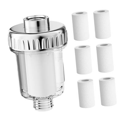 Hocheffiziente Duschkopf-Wasserfilter mit PP-Baumwollfilter für sauberes Badewasser in Haushalten