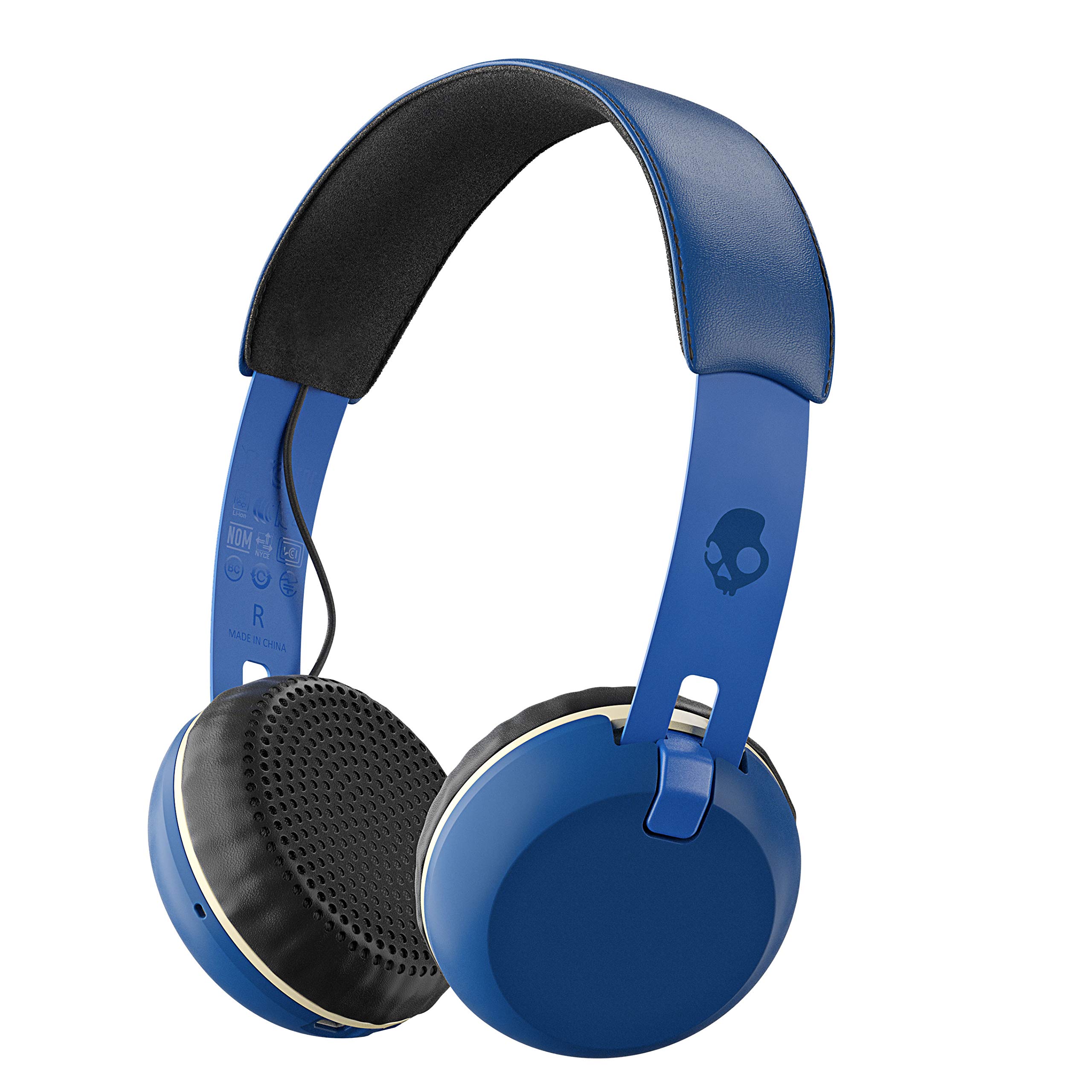 

Skullcandy Grind Wireless On-Ear Wireless Headphones Bluetooth Compatible ROYALBLUE S5GBW-J546 []