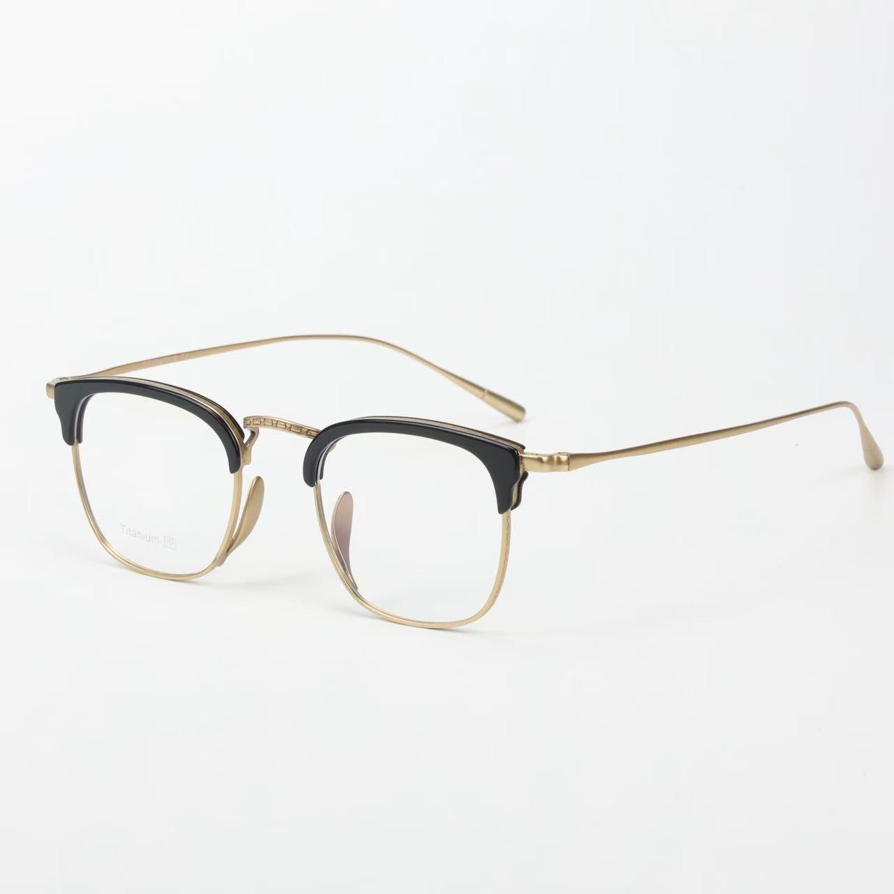 

Ultra-light Retro Pure Titanium Optical Glasses Frame Men s Fashion Eyeglasses Trend Man Prescription Eyewear