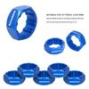10T Bicycle Pedal Axle Spindle Lockring Removal Tool MTB Road Bike Pedal Disassembly Tool For Shimano M520/M8040/M8140/M820/M828