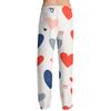 Herren Valentine's Day Bedruckte Kordelzug Lange Hosen Lässige Pyjamahosen