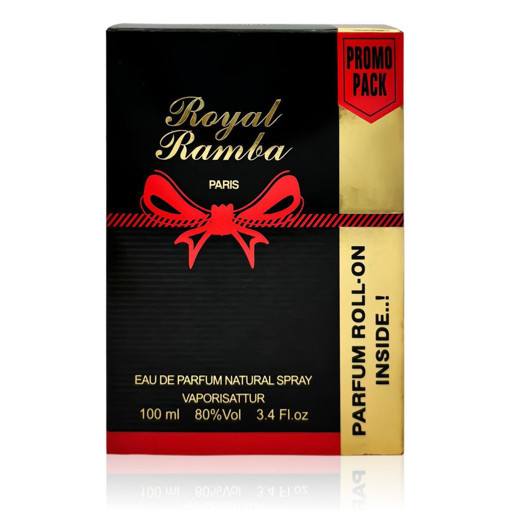 Royal Ramba Arabian Perfume 2-Piece Set, Popular In Middle East Dubai, Long Lasting Fragrance, Export Quality Less