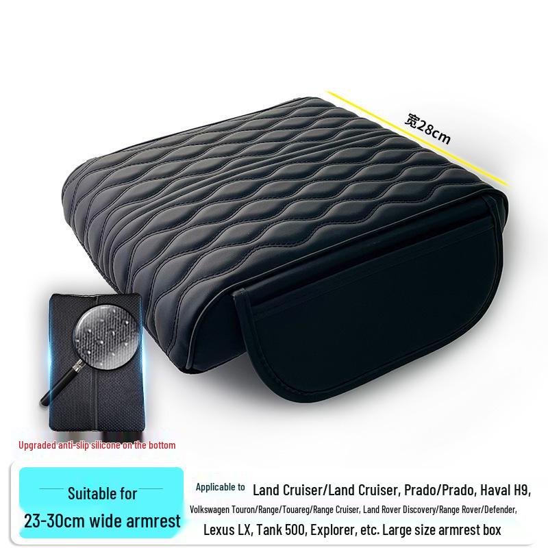 Memory Foam Armrest Riser Pad for Tank 300/500 - Wide, Thick Car Center Pillow