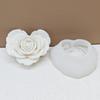 Artisanal Silicone Rose Candle Mold Delicate Silicone Rose Mold for Crafting Unique Candle for Weddings and Parties