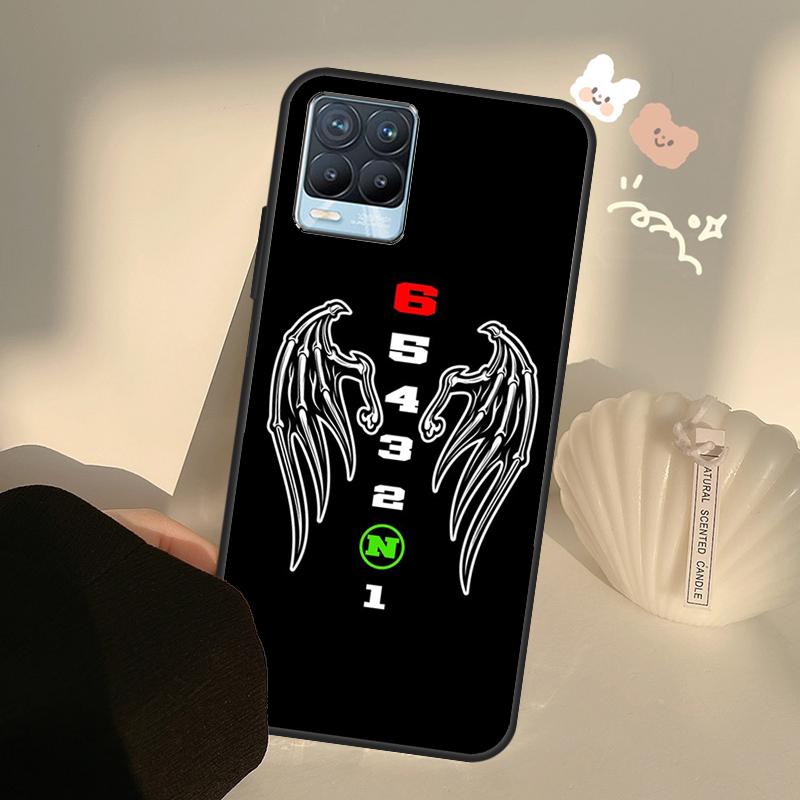 1N23456 Motorcycle For Realme GT Neo 2 3 Master 9i 8i 8 9 Pro Plus Cover For OnePlus 10 Pro 9 9R Nord2 Case