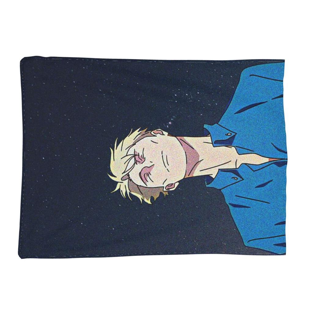 Nanami Kento Jujutsu Kaisen Blanket Soft Warm Flannel Throw Blanket Bedspread for Bed Living room Picnic Travel Home Sofa