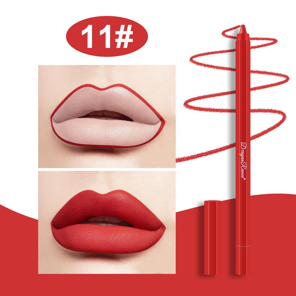 Lip Liner Autumn and Winter Matte Whitening Lipstick Velvet Matte Long-Lasting Makeup Effect Non-Fading Non-Stick Cup Lip Liner