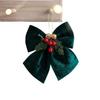 Holiday Tree Decorations Christmas Bow Ornament Christmas Decoration Charming Festive Bow Design Charming Holiday Appeal