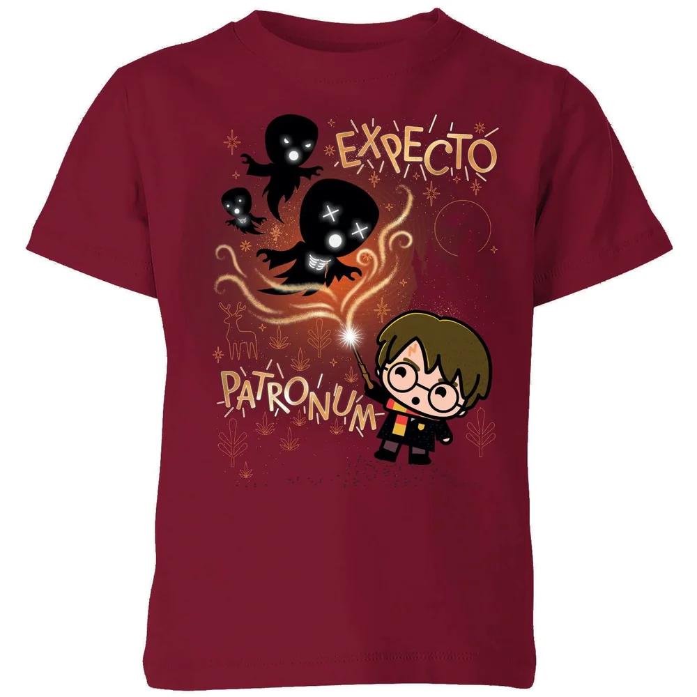 Harry Potter Kids Expecto Patronum Kids T-Shirt - Burgundy - 3-4 Years 150