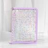 PVC Kpop Idol Photo Album Loose Leaf Photocard Holder New Laser Star Zipper Binder Collect Book
