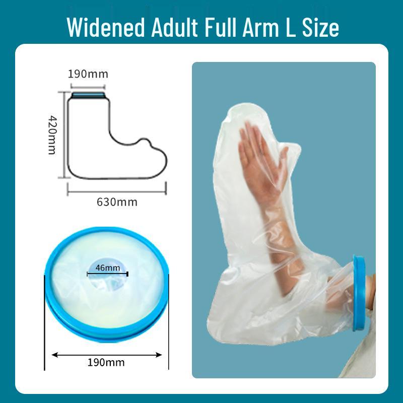 Waterproof Adult Cast & Wound Protector for Knee, Leg, Ankle, and Hand