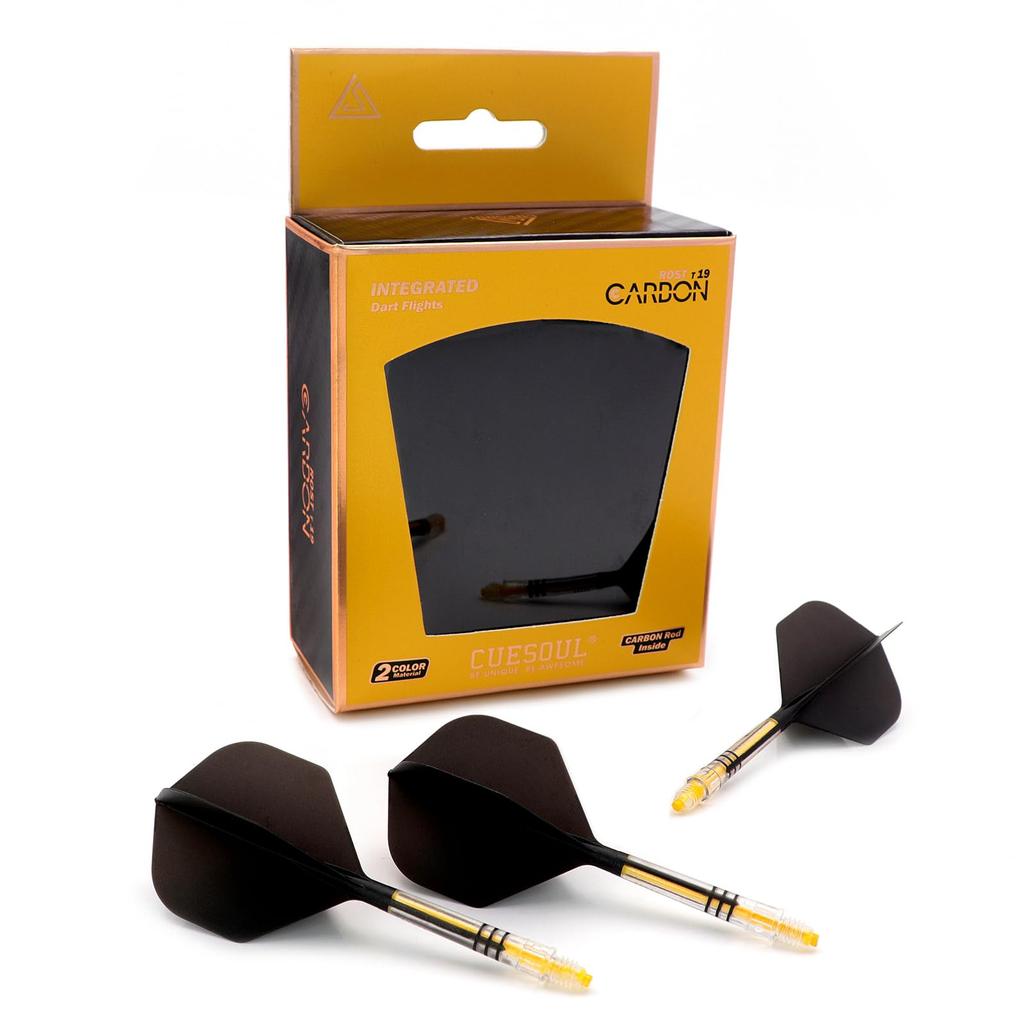 Cuesoul ROST AK57 T19 Carbon Fiber Rod Integrated Flight Standard Shape Set of 3 (CS-AK57XB1-5)