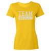 Team Wesley Letters Design - New Orleans Fans Ladies' Crewneck T-Shirt Unisex T-Shirt