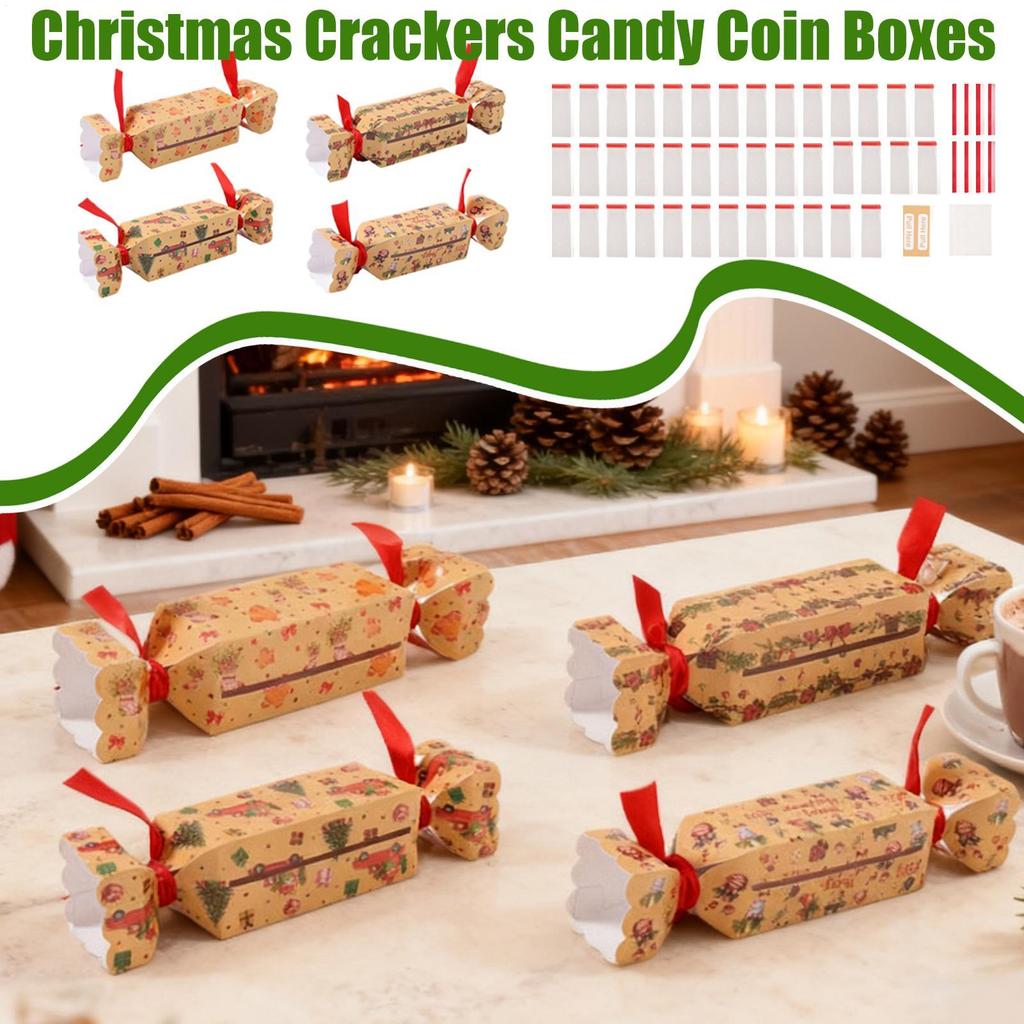 New Year Cash Holders Christmas Cash Money Box Cash Storage Party Favors Crackers Candy Coin Boxes For Holiday Events Festivals