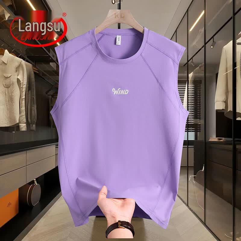 Мужская быстросохнущая майка Langsha без рукавов 3XL