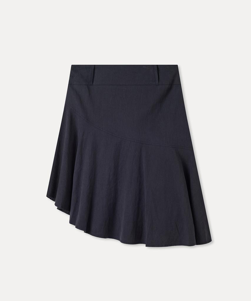 MIXXO Diagonal Asymmetrical Cotton Skirt_Miwwhg51Us