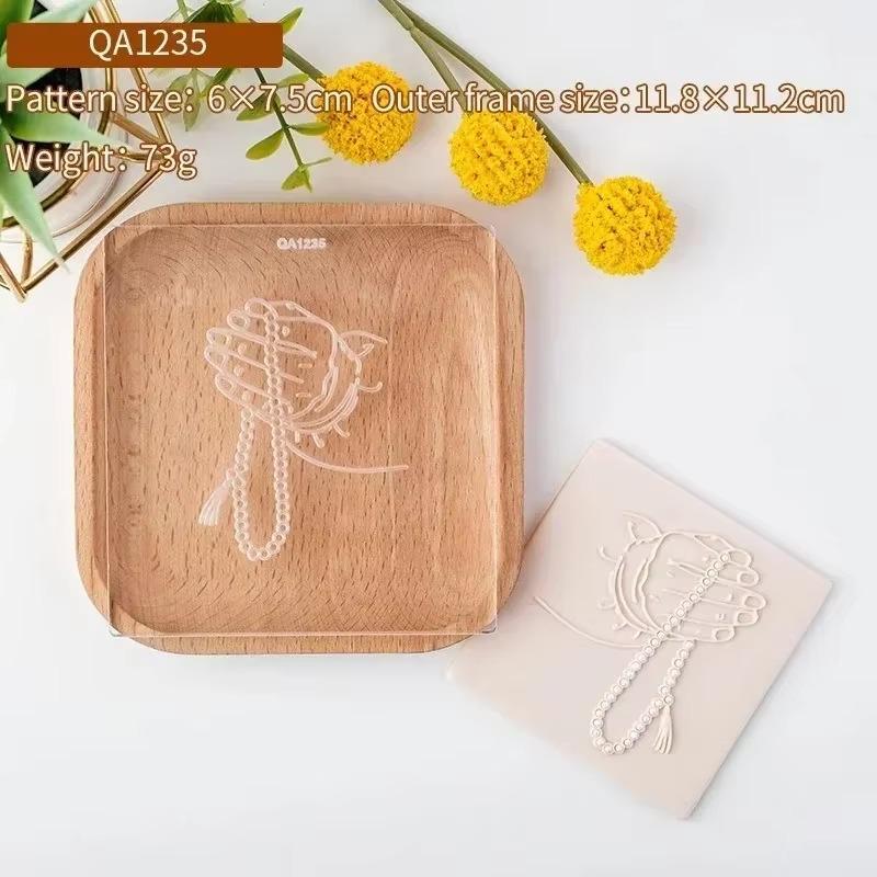 3D Eid Mubarak Cookie Cutter Ramadan Dessert Cake Decorative Moon Fondant Biscuit Embosser Stamp Mold Islamic Muslim Baking Tool