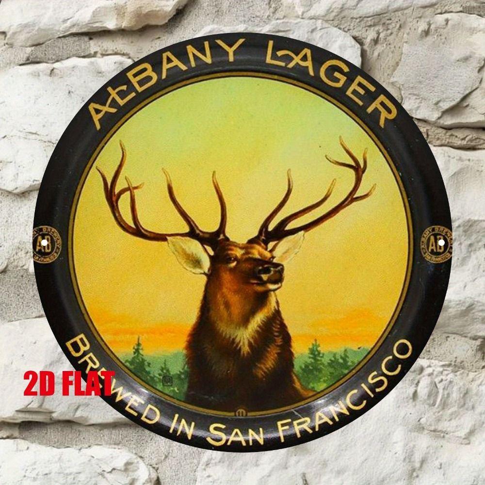 Metal Tin Sign Retro Art 20x20cm Home Wall Decor