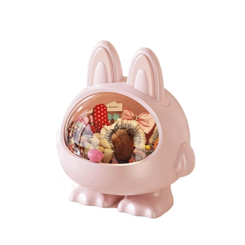 

Flip Top Design Cartoon Hair Organizer Kawaii Design Desk Organizer Bin Desktop Organization