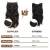 Water ripple fish thread extension wig fiber heat-resistant wig natural and comfortable suitable for daily wear by girls
